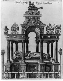The Tomb of Elizabeth I, 1620 von Dutch School