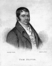 Tom Oliver, engraved by Percy Roberts by George Sharples
