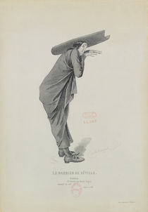 Bazile, from the opera 'Le Barbier de Seville' by Emile Antoine Bayard