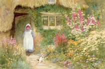 The Puppy by Arthur Claude Strachan