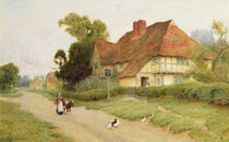 The Village Inn by Arthur Claude Strachan