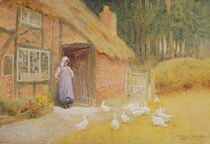 The Goose Girl by Arthur Claude Strachan