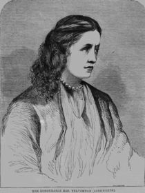 The Hon. Mrs Yelverton, illustration from 'Illustrated Sporting News' by English School