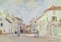 Rue de la Chaussee at Argenteuil by Claude Monet