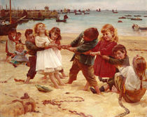 Tug of War, 1891 von Edward R. King