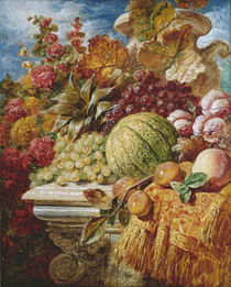 Still life with fruit by George Lance