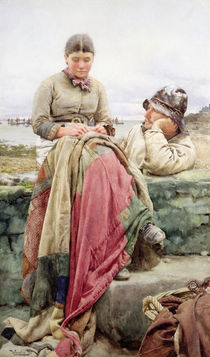 Lover and his Lass, 1884 von Walter Langley