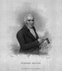 Humphry Repton, engraved by William Holl Sr von Samuel Shelley