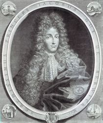 James Fitzjames, Duke of Berwick engraved by Pierre Drevet by Benedetto Gennari