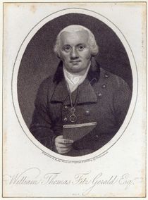 William Thomas Fitzgerald, engraved by William Ridley von Samuel Drummond