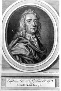 Captain Lemuel Gulliver, 1726 von English School