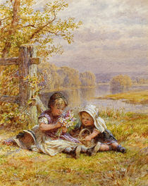 A Posy for Mother, 1867 by William Stephen Coleman