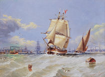 Coastal Scene, 1894 von Edward Gentle