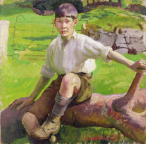 A Cornish Boy von Harold Harvey