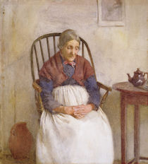 Study of an Elderly Lady von Frederick James McNamara Evans