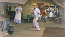 The Fencing Lesson, 1893 von Frederick James McNamara Evans