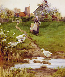 Returning Home, 1894 von Thomas James Lloyd