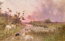At the End of the Day, 1910 by Thomas James Lloyd