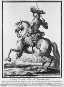 Louis Joseph de Bourbon, Duke of Vendome by Robert Bonnart