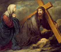 Christ at Calvary by Bartolome Esteban Murillo