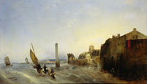 View of Napoleon Quay at Cherbourg by Jean Louis Petit