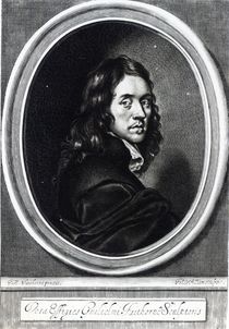 Self portrait, engraved by John Fillian von William Faithorne