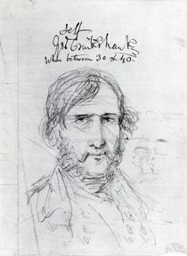 Self portrait von George Cruikshank