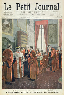 Title page depicting the Court of Cassation with Mr. Loew by Fortune Louis Meaulle