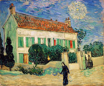 White House at Night, 1890 von Vincent Van Gogh