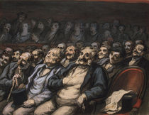 Orchestra Seat, c.1856 von Honore Daumier