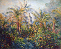 Garden in Bordighera, Impression of Morning by Claude Monet