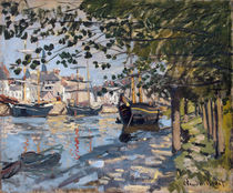 Seine at Rouen, 1872 von Claude Monet