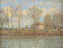 L'Ile de la Grande Jatte, Neuilly-sur-Seine von Alfred Sisley
