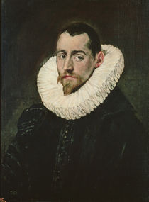 Portrait of a young knight by El Greco
