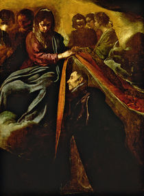 The Virgin appearing to St Ildephonsus and giving him a robe by Diego Rodriguez de Silva y Velazquez