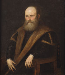 Portrait of a Venetian noble by Jacopo Robusti Tintoretto