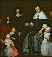 Family portrait von Cornelis Bisschop