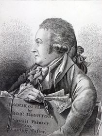 Self Portrait, frontispiece to his 'Book of Heads' by Robert Dighton