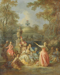 Russian Concert, 1770 by Jean Baptiste Leprince
