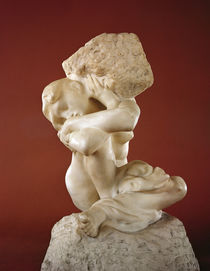 Caryatid with a stone, 1881-82 von Auguste Rodin