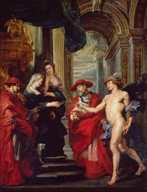 The Medici Cycle: The Treaty of Angouleme 30 April 1619 von Peter Paul Rubens