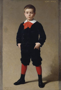 Portrait of Henri Achille, the artist's son, 1881 by Achille Zo