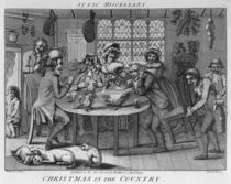 Christmas in the Country, engraved by Inigo Barlow by Samuel Collings