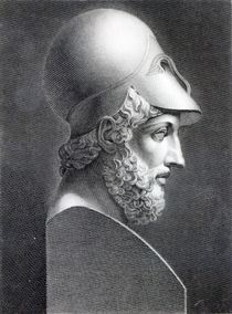 Bust of Pericles, engraved by Giuseppe Cozzi by Giuseppe Longhi