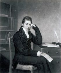 Pierce Egan, engraved by Charles Turner von George Sharples