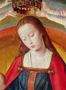 The Virgin Mary with her Crown by Master of Moulins