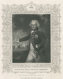 Alexander Hood, 1st Viscount Bridport by English School