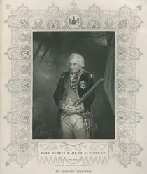 Sir John Jervis in 1795 von John Hoppner