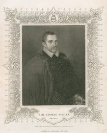 Portrait of Sir Thomas Bodley von Henry Thomas Ryall
