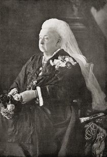 Queen Victoria c.1899 by English Photographer